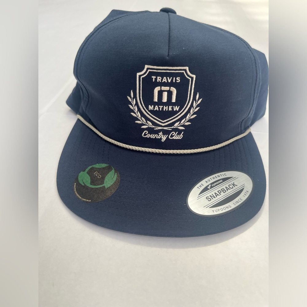 Travis‎ Mathew Navy Snapback Cap